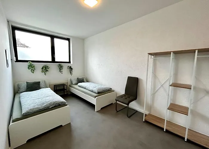 Apartmán Modernes 1 Fuer Monteure In Mit Parkplatz & Wlan Bensheim
