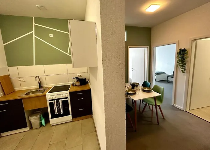 Apartmán Modernes 1 Fuer Monteure In Mit Parkplatz & Wlan *